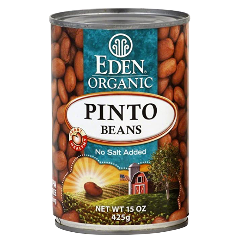 Eden Foods Organic No Salt Added Pinto Beans 15oz