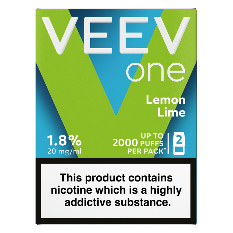 VEEV One Lemon Lime 1.8%, 1pcs