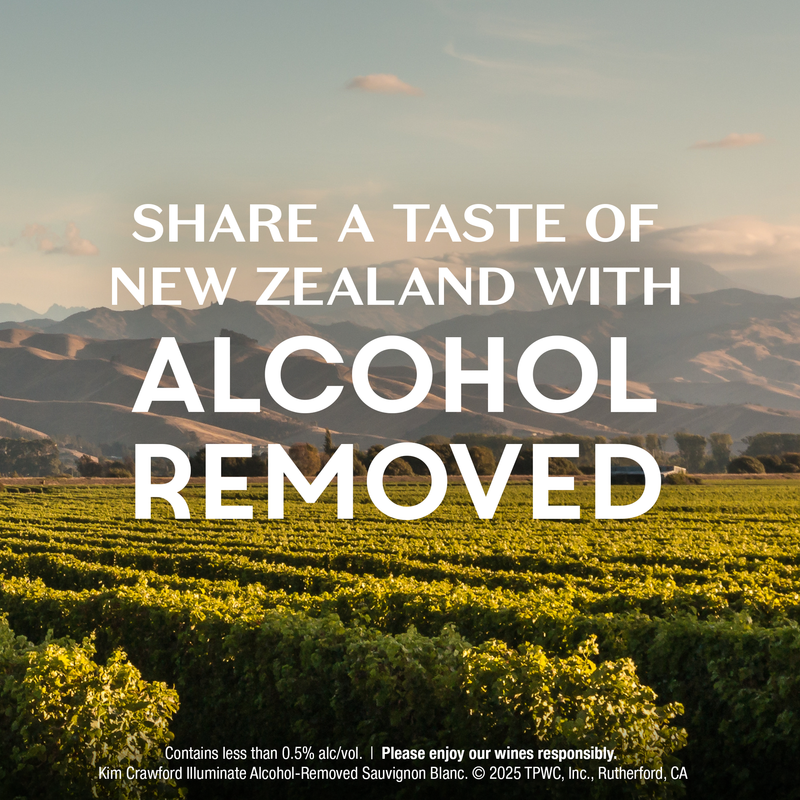 Kim Crawford Illuminate Sauvignon Blanc sin alcohol