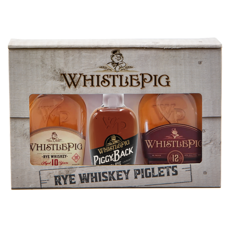 Whistlepig Piglets Straight Rye Whiskey (3PK 50 ML)