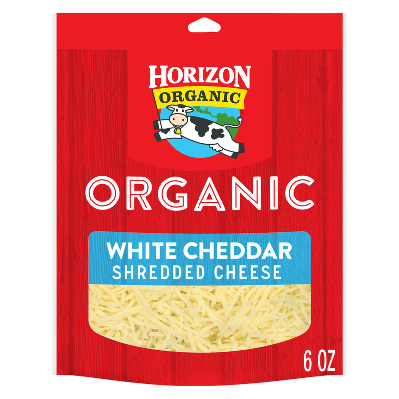 Horizon Organic White Cheddar Shredded Cheese - 6oz
