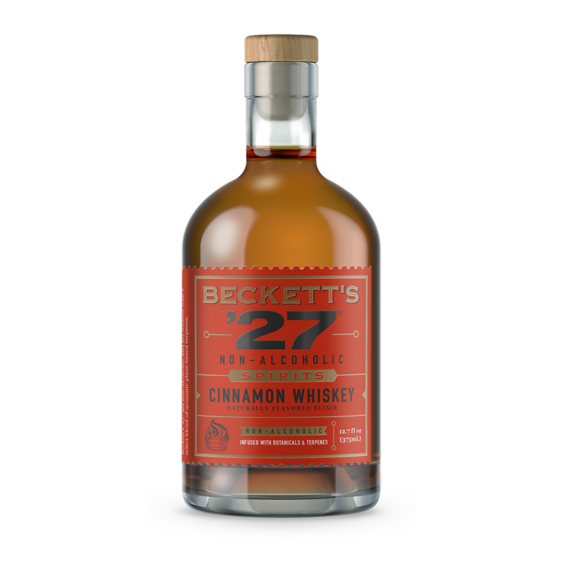 Beckett's '27 Cinnamon Whiskey Non-Alcoholic Spirit 375ml
