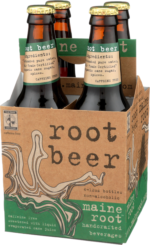 Maine Root Handcrafted Root Beer 12oz 4pk