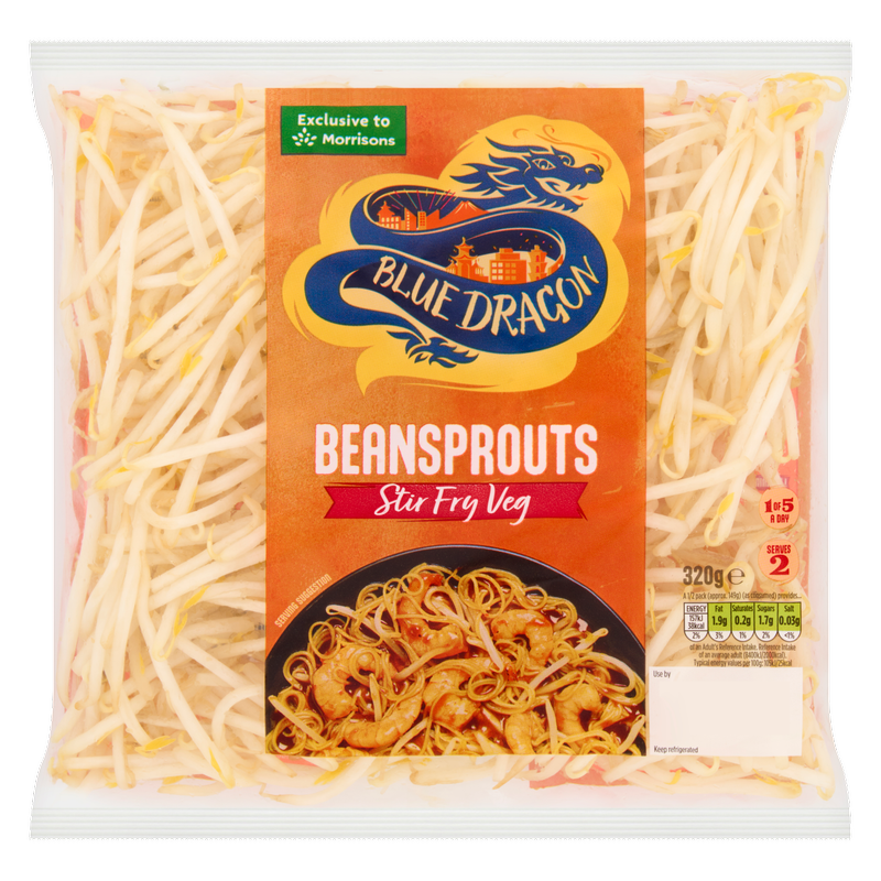 Blue Dragon Beansprouts Stir Fry Veg, 320g