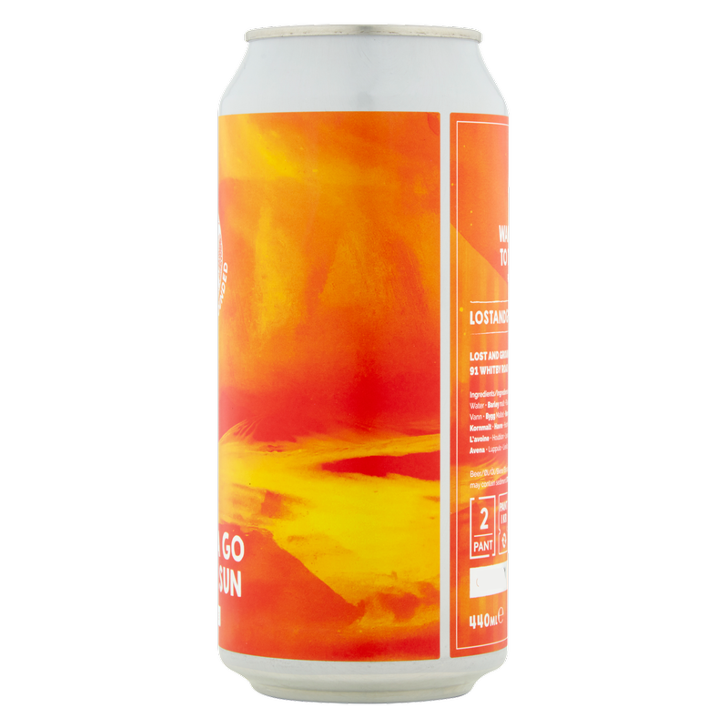 Lost & Grounded Wanna Go To The Sun Pale Ale, 440ml