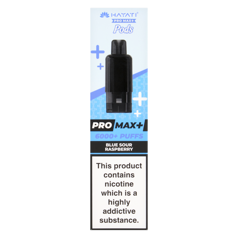 Hayati Pro Max 6000 Pods Blueberry Sour Raspberry 20mg/ml, 1pcs : fast  delivery by App or Online