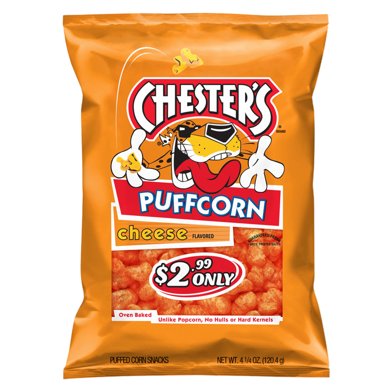 Chester's Cheese Flavored Puffcorn 4.25oz