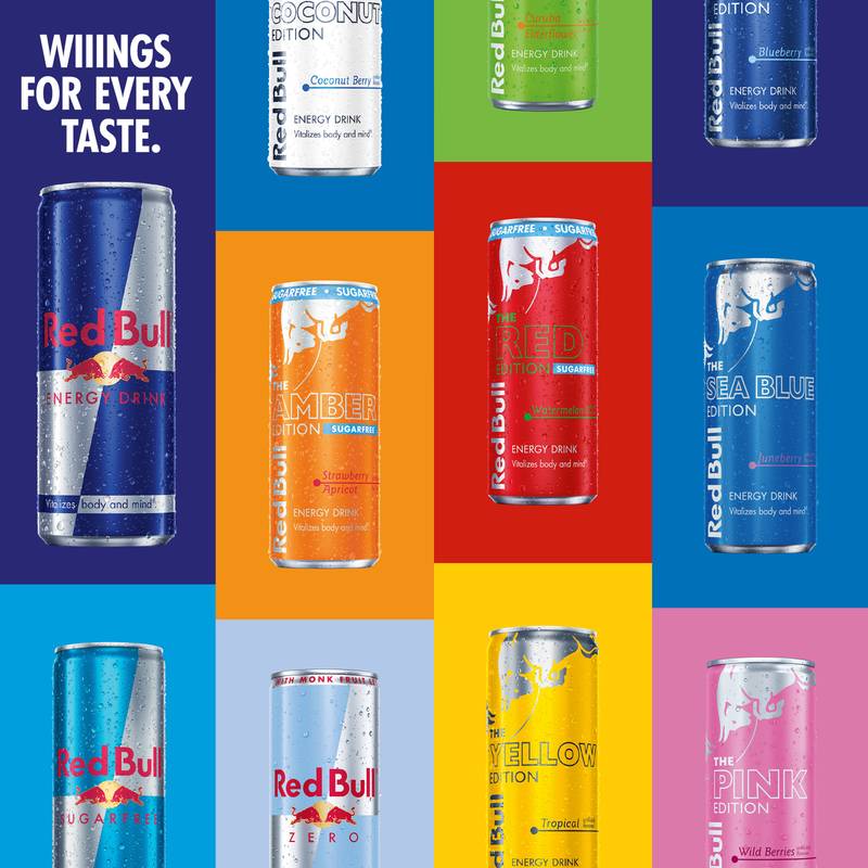 Red Bull Zero Energy Drink 4pk 12oz Can