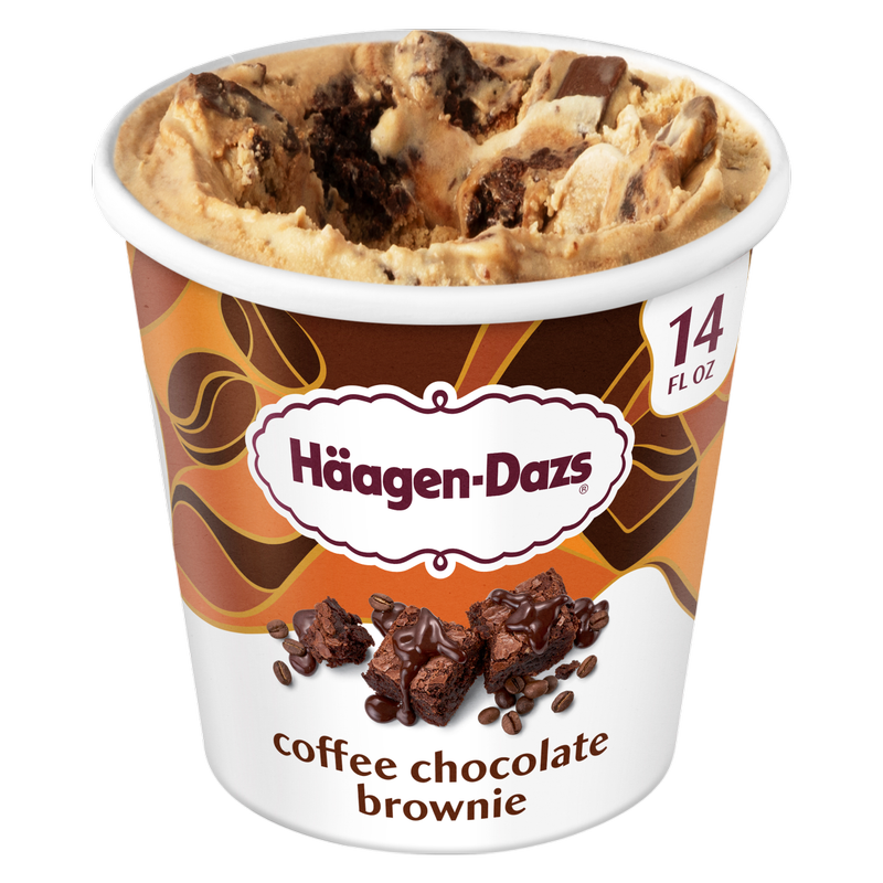 Haagen-Dazs Coffee Chocolate Brownie Ice Cream Pint