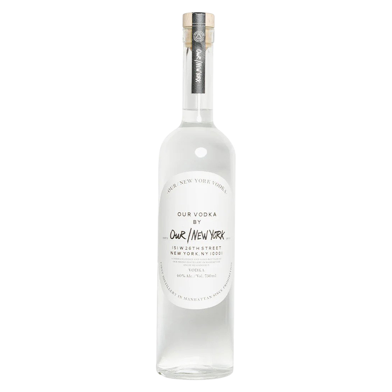 Our/New York Straight Vodka 750ml (80 Proof)