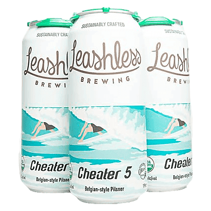 Leashless Brewing Cheater 5 4pk 16oz Can