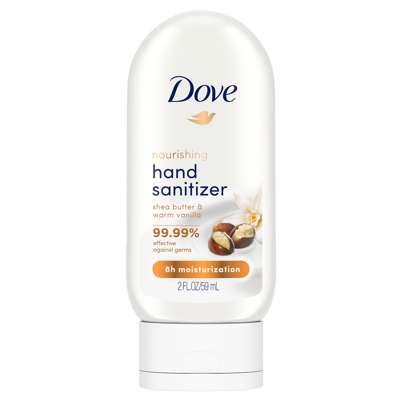 Dove Shea Butter and Warm Vanilla Nourishing Hand Sanitizer 2oz