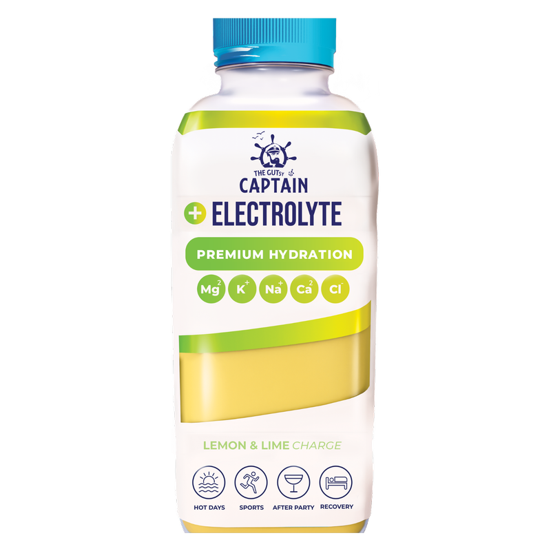 The GUTsy Captain Electrolytes Lemon & Line, 600ml