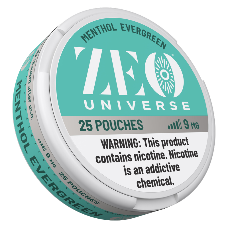 ZEO Evergreen Nicotine Pouches 25ct 9mg