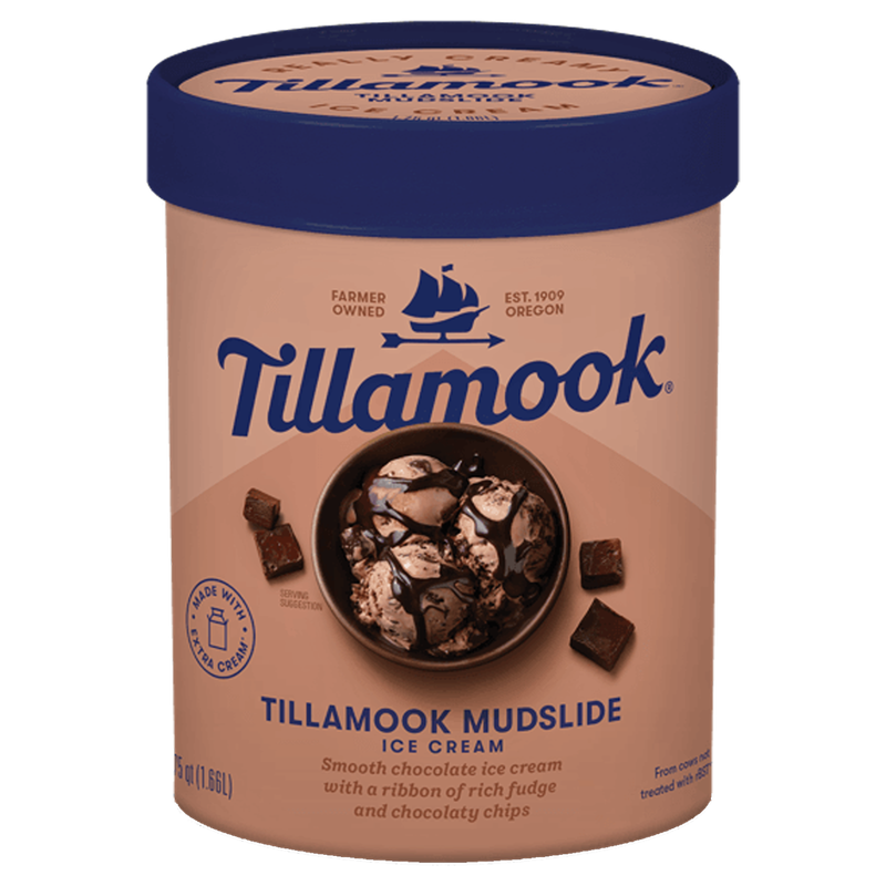 Tillamook Chocolate Mudslide Ice Cream 48oz