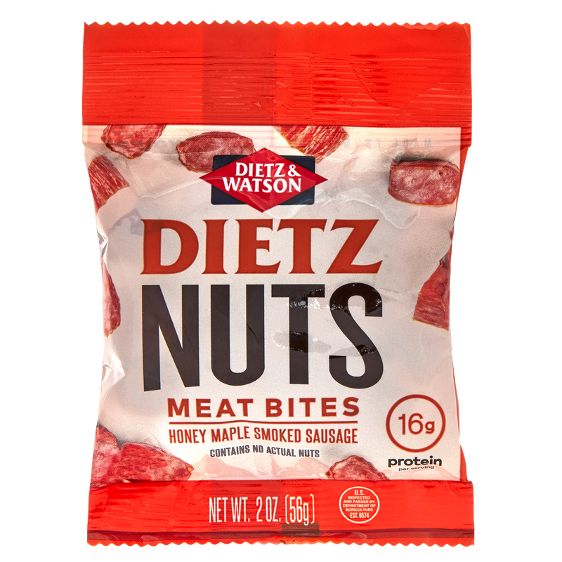 Dietz Nuts Honey Maple Smoked Sausage Bites2oz