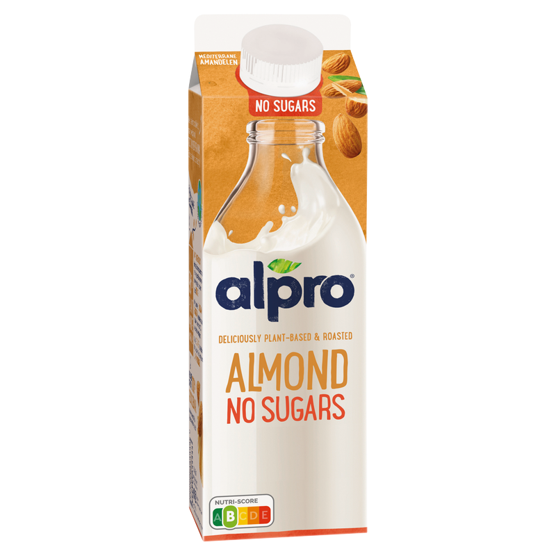 Alpro Almond No Sugars Roasted Chilled Drink, 1L