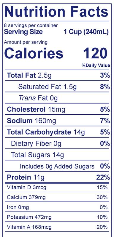 Stonyfield Organic 1% Reduced Fat Milk, Half Gallon