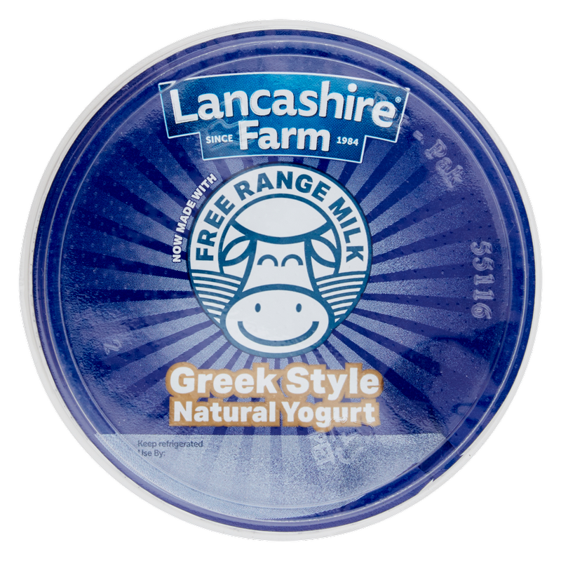 Lancashire Farm Greek Style Natural Yogurt, 450g