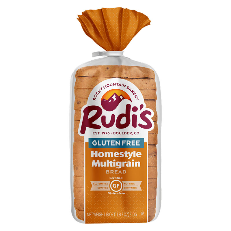 Rudi's Organic Gluten Free Homestyle Multigrain Bread - 18oz