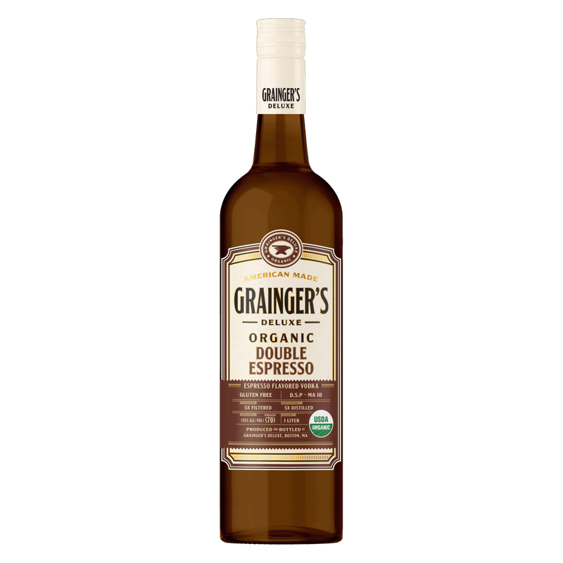 Grainger's Deluxe Organic Double Espresso Vodka