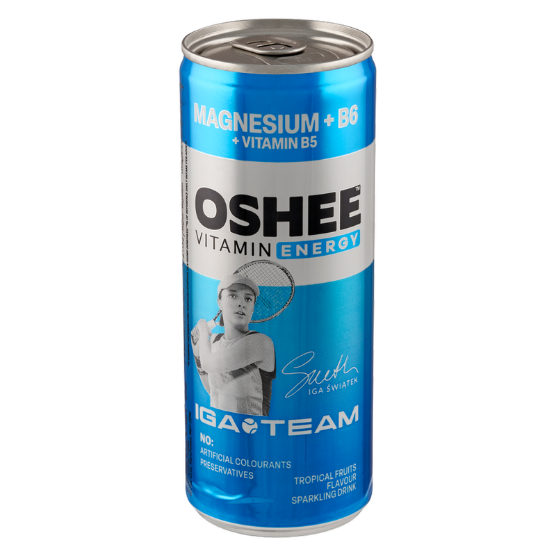 Oshee Magnesium Vitamin Energy Drink, 250ml