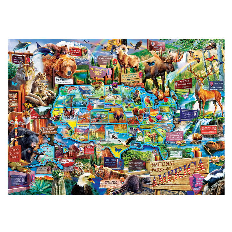 MasterPieces National Parks of America Puzzle 1000pc