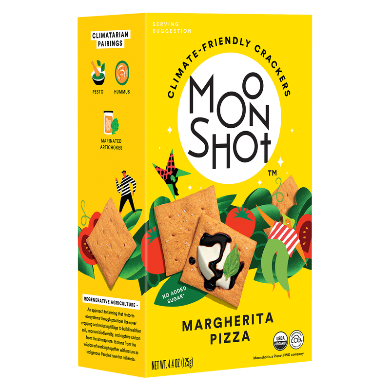 Moonshot Margherita Pizza Crackers 4.4oz