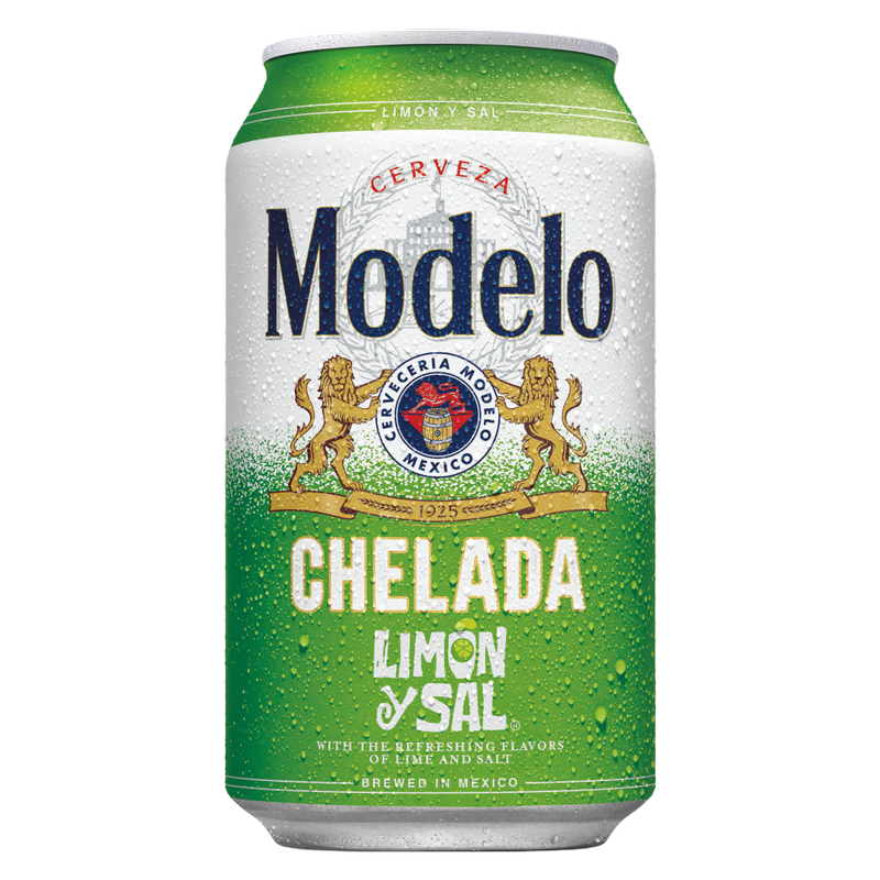 Modelo Chelada Limon y Sal 12oz Can 3.5% ABV