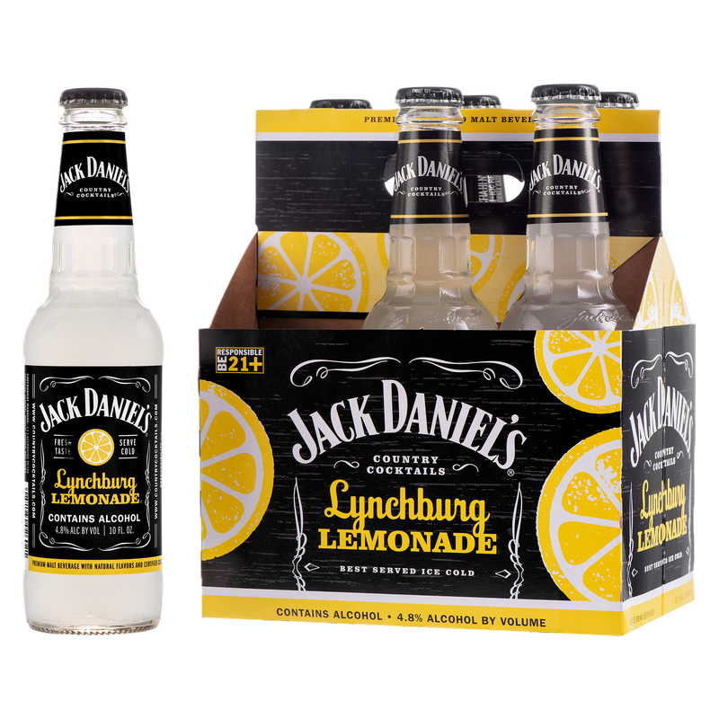 Jack Daniels Lynchburg Lemonade 6pk 10oz Btl