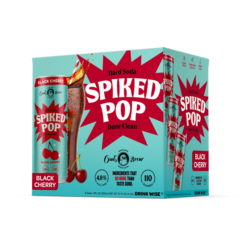 Spiked Pop Happiest Hour Hard Seltzer 6pk 12oz Can 4.8% ABV