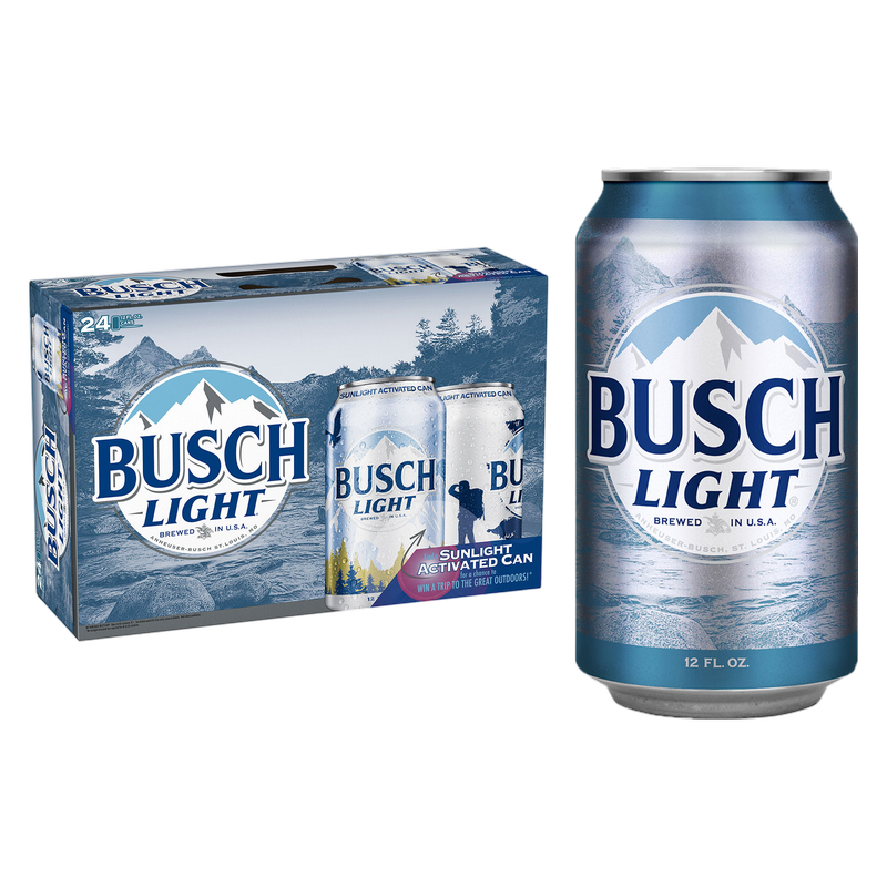 Busch Light 24pk 12oz Can 4.1% ABV