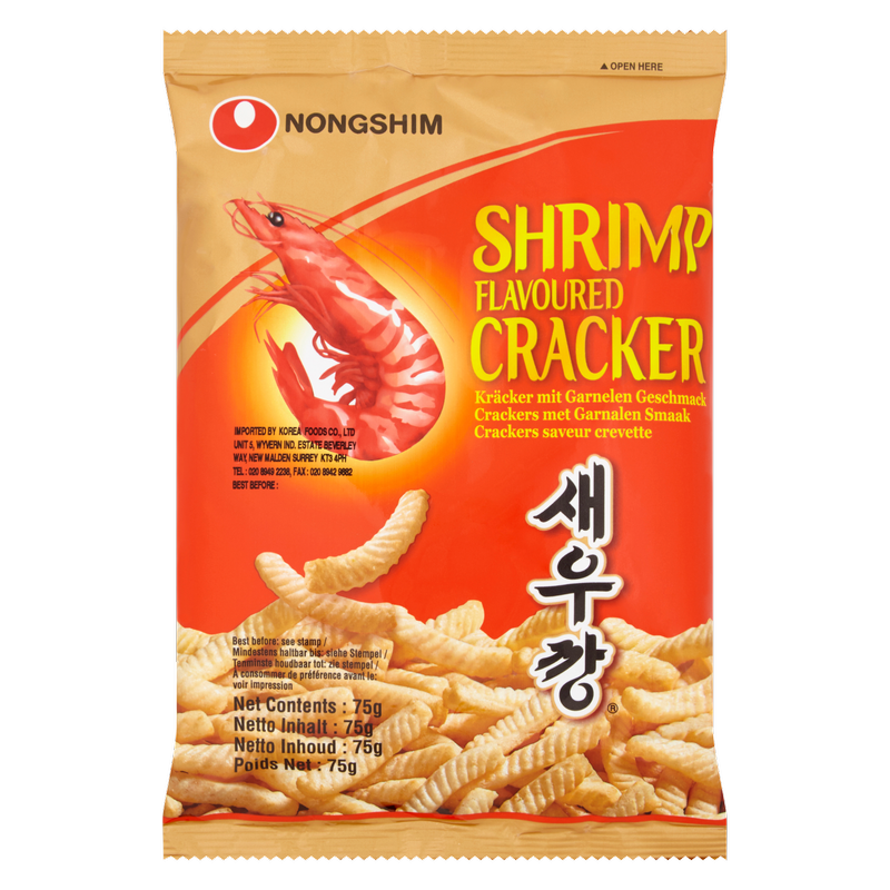 Nongshim Shrimp Flavour Cracker, 75g