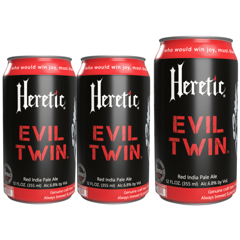 Heretic Brewing Evil Twin Red Ale 6pk 12oz Can