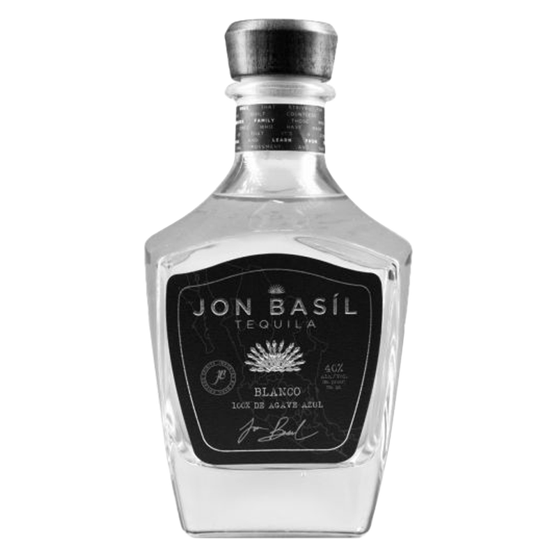 Jon Basil Blanco Tequila 750ml (80 Proof)
