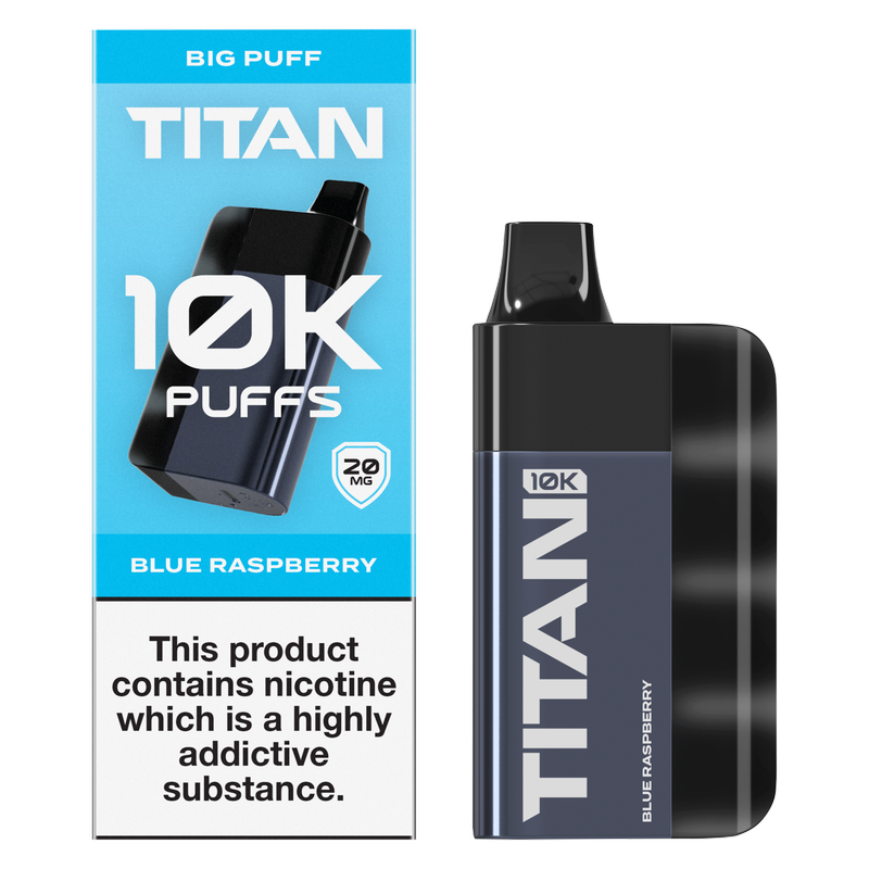 Titan 10K Blue Raspberry 20mg/ml, 1pcs