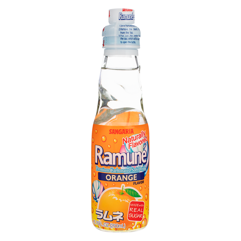 Ramune Orange Soda 200ml