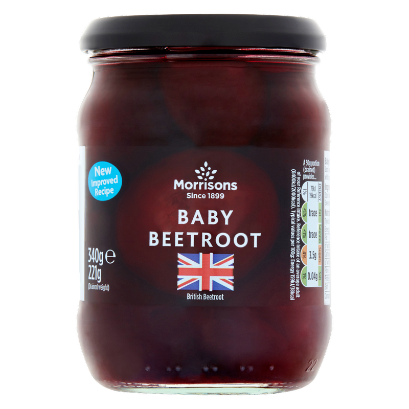 Morrisons Whole Baby Beetroot, 340g