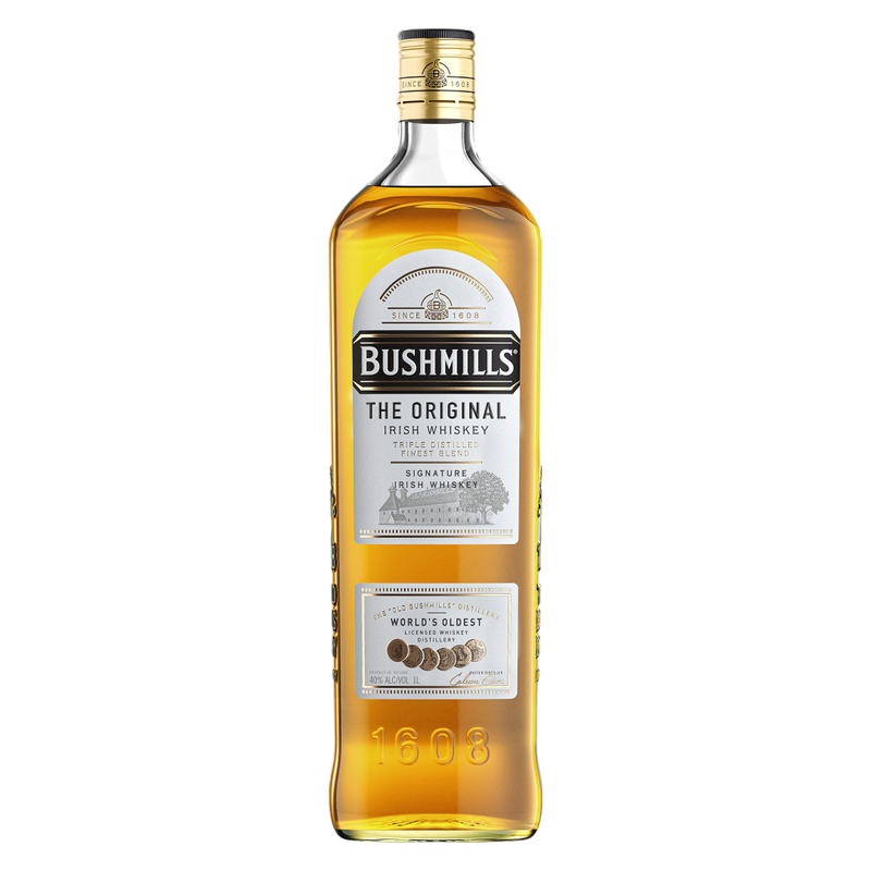 Bushmills Original Irish Whiskey 1L (80 Proof)