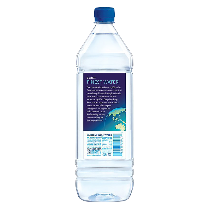 FIJI Natural Artesian Bottled Water 1.5 Liters / 50.7 Fl Ounce (Single Bottle)