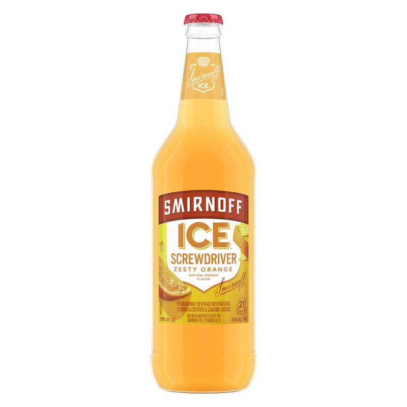 Smirnoff Ice Screwdriver 24oz Btl 13.3% ABV
