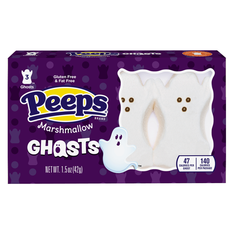 Peeps Marshmallow Ghosts 3ct