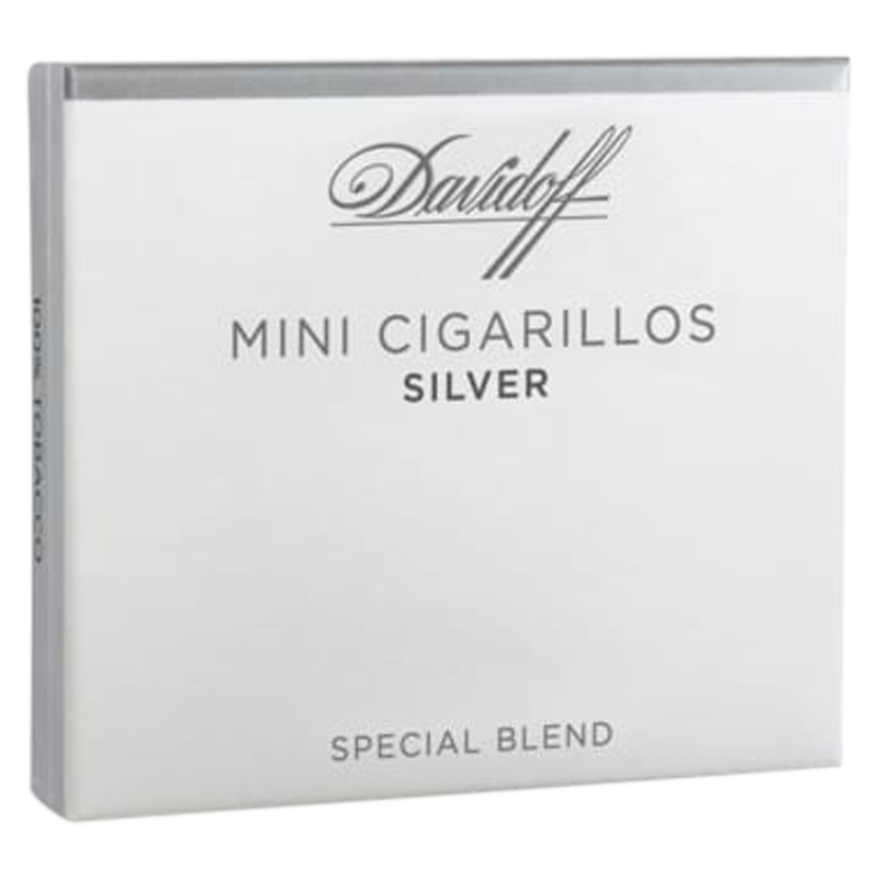 Davidoff Mini Cigarillos Silver 3.5in 20ct