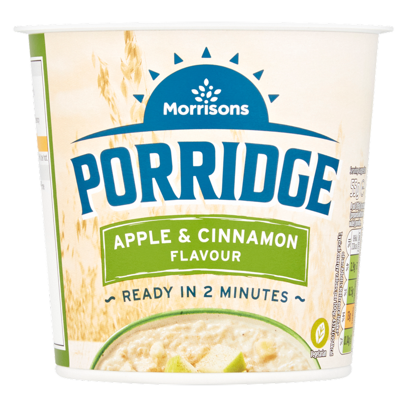 Morrisons Apple & Cinnamon Porridge, 55g