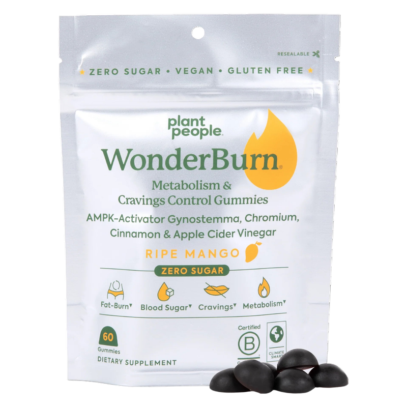 Plant People WonderBurn Gummies, 60ct
