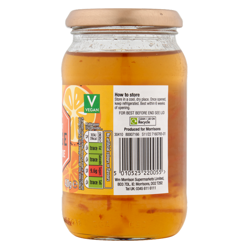 Morrisons Fine Cut Orange Marmalade, 420g