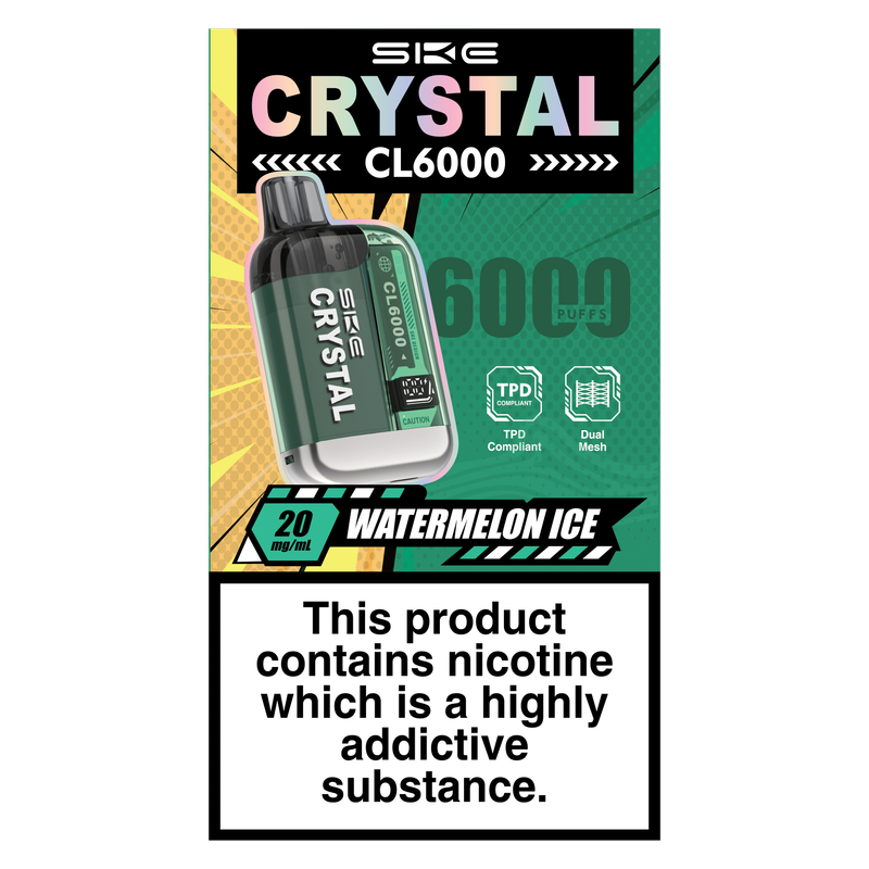 SKE Crystal CL6000 Watermelon Ice, 1pcs