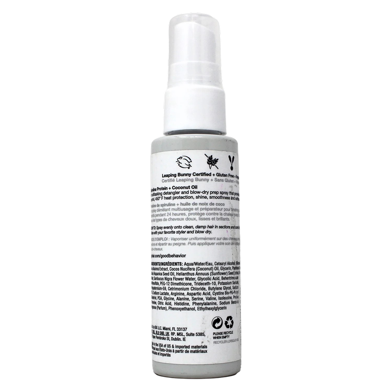 IGK Hair Good Behavior 4-in-1 Prep Spray, Travel 2 Oz.