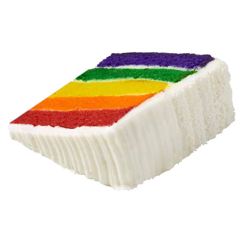 Brown's Chef Market Rainbow Cake Slice 8oz