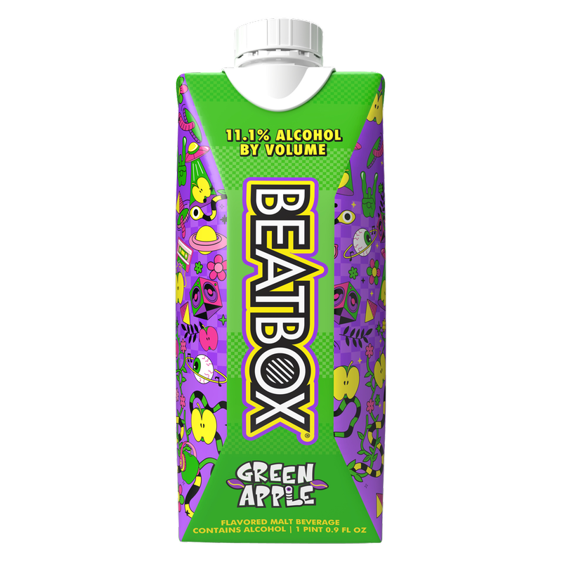 Beatbox Green Apple Malt 500ml 11.1% ABV